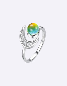 Dainty Moonlight Ring